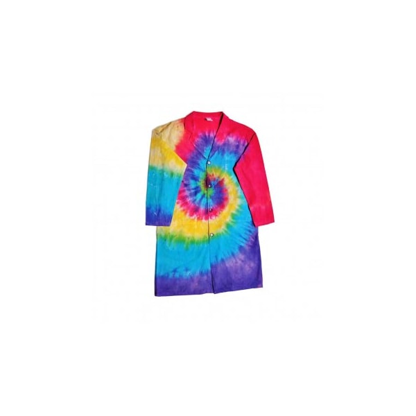 RPI Tie Dye Colored Lab Coat, Large